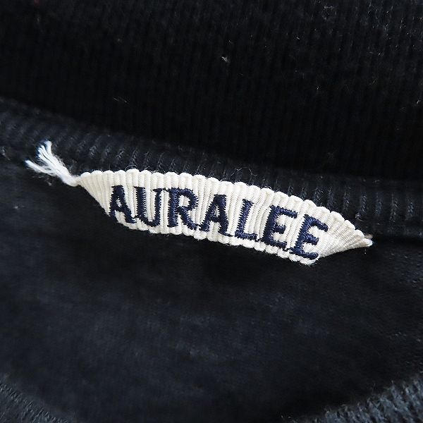 実際に弊社で買取させて頂いたAURALEE/オーラリー STAND UP TEE Tシャツ ブラック A20ST01SU/4の画像 2枚目