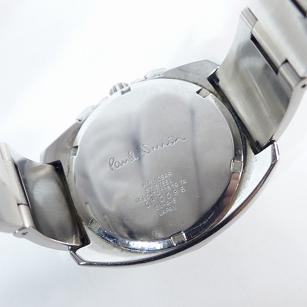 実際に弊社で買取させて頂いたPaul Smith/ポールスミス クォーツ ウォッチ/腕時計 0520 T011519の画像 4枚目