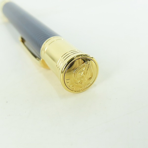 実際に弊社で買取させて頂いたPARKER/パーカー DUOFOLD/デュオフォールド プレステージ ブルーシェブロンGT ボールペンの画像 4枚目