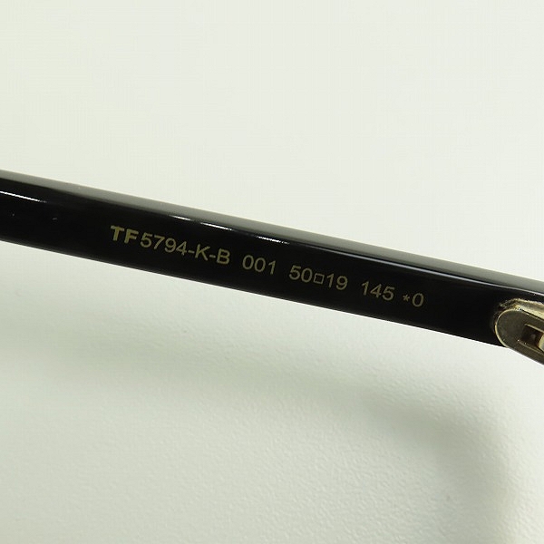実際に弊社で買取させて頂いたTOM FORD/トムフォード アイウェア/サングラス TF5794-K-Bの画像 7枚目