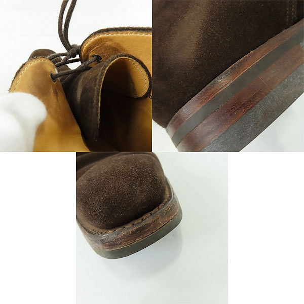 実際に弊社で買取させて頂いたCROCKETT&JONES/クロケット&ジョーンズ TETBURY/テットベリー チャッカブーツ 5072RS-29R/6.5の画像 6枚目