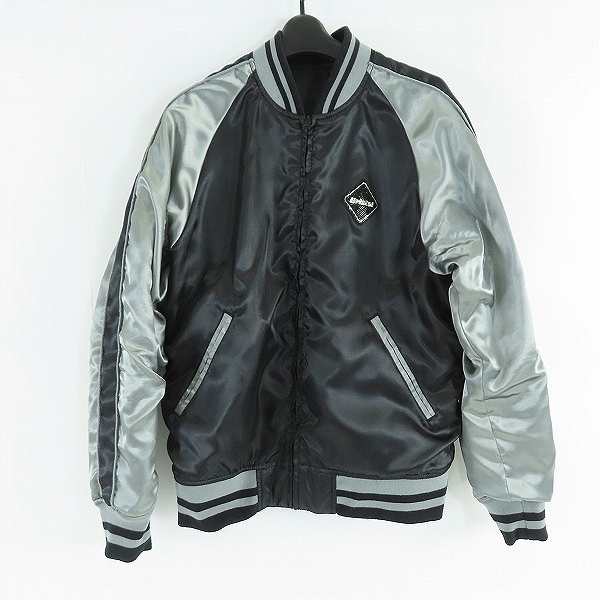実際に弊社で買取させて頂いたF.C.Real Bristol×ALPHA INDUSTRIES/エフシーレアルブリストル×アルファ MA-1 フライトジャケット リバーシブル/Mの画像 2枚目