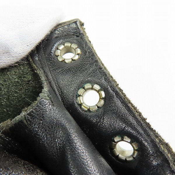 実際に弊社で買取させて頂いたRED WING/レッドウィング 刺繍羽タグ アイリッシュセッターブーツ ブラック/7.5Eの画像 7枚目