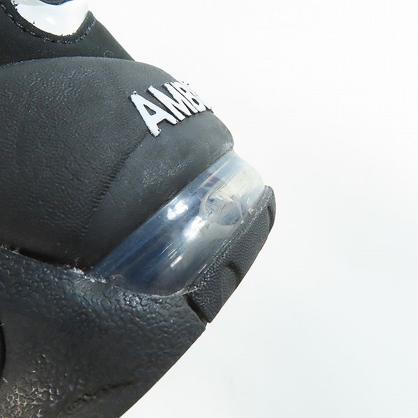 実際に弊社で買取させて頂いたNIKE×AMBUSH /ナイキ×アンブッシュ Air More Uptempo Low "Black and White" FB1299-001 29cmの画像 7枚目