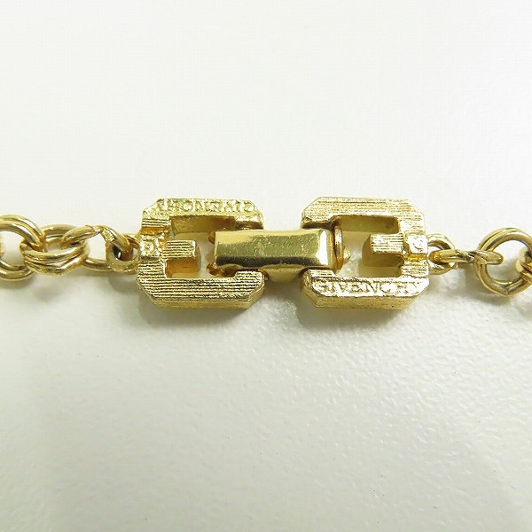 実際に弊社で買取させて頂いたGIVENCHY/ジバンシィ ロゴ リンクチェーンネックレス の画像 3枚目