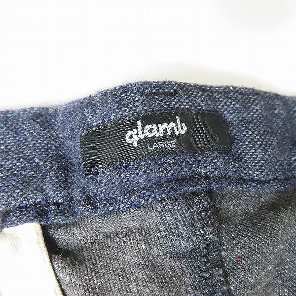 実際に弊社で買取させて頂いたglamb/グラム パッチワーク リペア加工パンツ Lの画像 2枚目