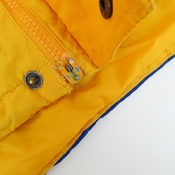 実際に弊社で買取させて頂いたColumbia Sportswear/コロンビアスポーツウェア 90Sヴィンテージ ブルゾン イエロー×ブルー/Lの画像 7枚目