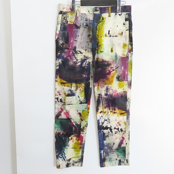 実際に弊社で買取させて頂いたPS Paul Smith/PS ポールスミス BACKING CLOTH PRINT PANTS バッキングクロスプリントパンツ PP-MH-41608/M