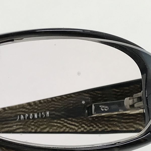 実際に弊社で買取させて頂いたJAPONISM/ジャポニスム 度なし メガネフレーム/アイウェア JN-441の画像 8枚目