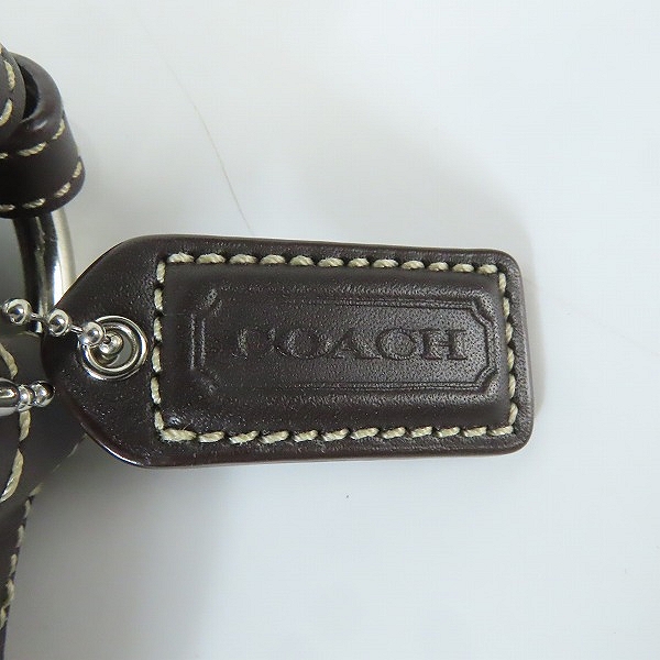 実際に弊社で買取させて頂いたCOACH/コーチ ショルダーバッグ/ハンドバッグ シグネチャー 10297の画像 6枚目