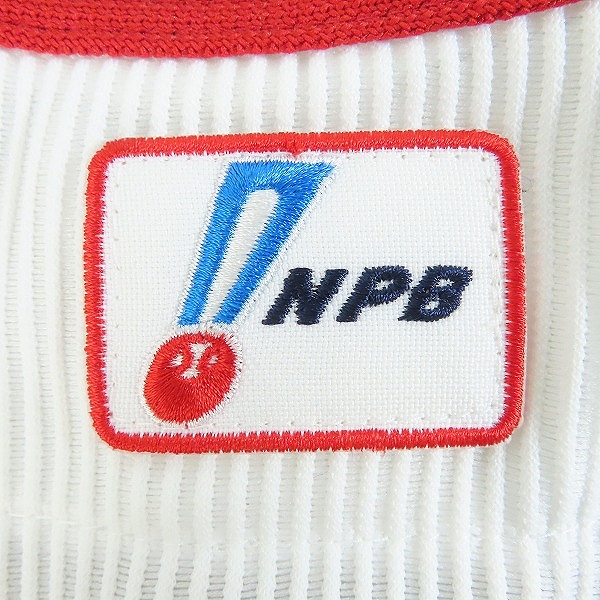 実際に弊社で買取させて頂いたデサント×ビームス 東京ヤクルトスワローズ 2006 ホーム レプリカユニフォーム #19石川の画像 6枚目