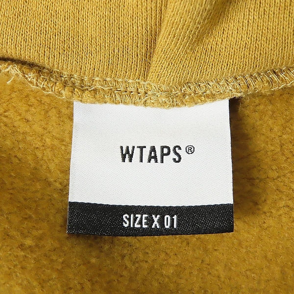 実際に弊社で買取させて頂いたWTAPS/ダブルタップス LONG LIVE HOODY/プルオーバーパーカー/01の画像 2枚目