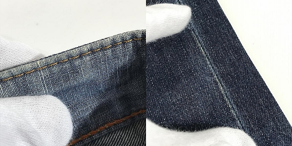 実際に弊社で買取させて頂いたEVISU/エヴィス ユーロエヴィス デニムパンツ/30の画像 9枚目