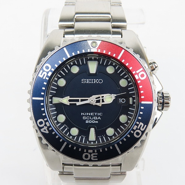 実際に弊社で買取させて頂いたSEIKO/セイコー プロスペックス スキューバ200 腕時計 自動巻き 5M62-0BL0