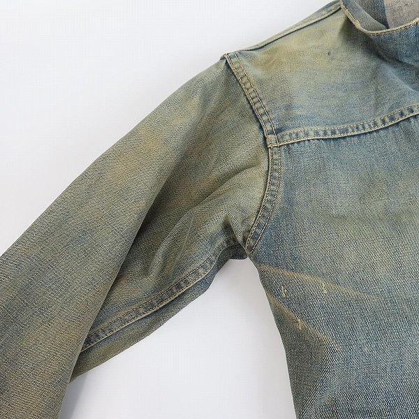 実際に弊社で買取させて頂いたLevi's/リーバイス 506XX VINTAGE CLOTHING 2003年製/日本製/1stモデル/BIG E デニムジャケット/Gジャン 70506/42の画像 6枚目