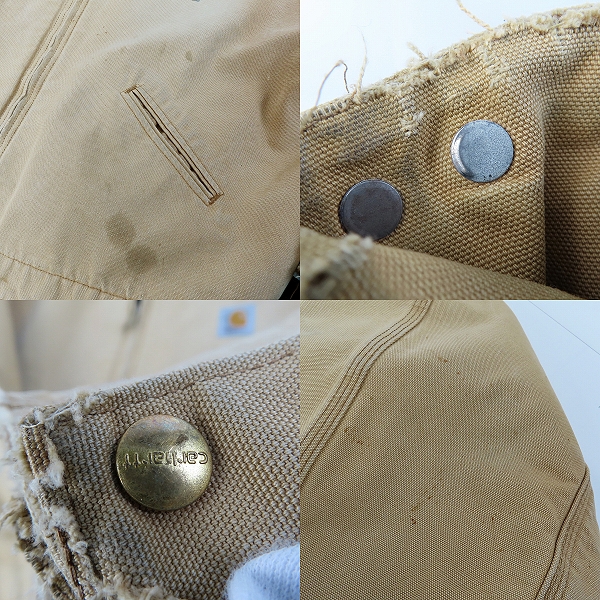 実際に弊社で買取させて頂いたCarhartt/カーハート 90s  DETROIT JACKET  デトロイトジャケットの画像 6枚目