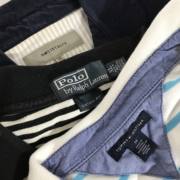 実際に弊社で買取させて頂いた【おまとめ】ラルフローレン/シップス/トミーヒルフィガー 他 ポロシャツ/シャツジャケット/ニット 等