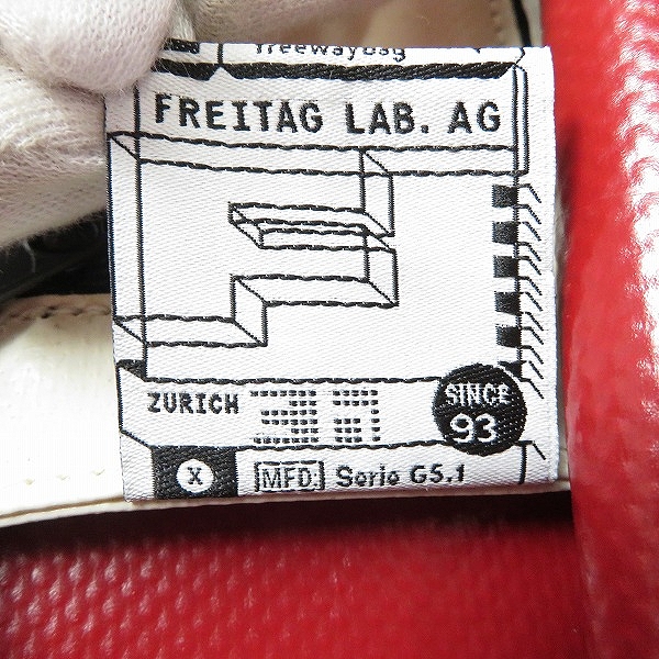 実際に弊社で買取させて頂いたFREITAG/フライターグ cooper/クーパー F204 ２WAY トートバックの画像 7枚目