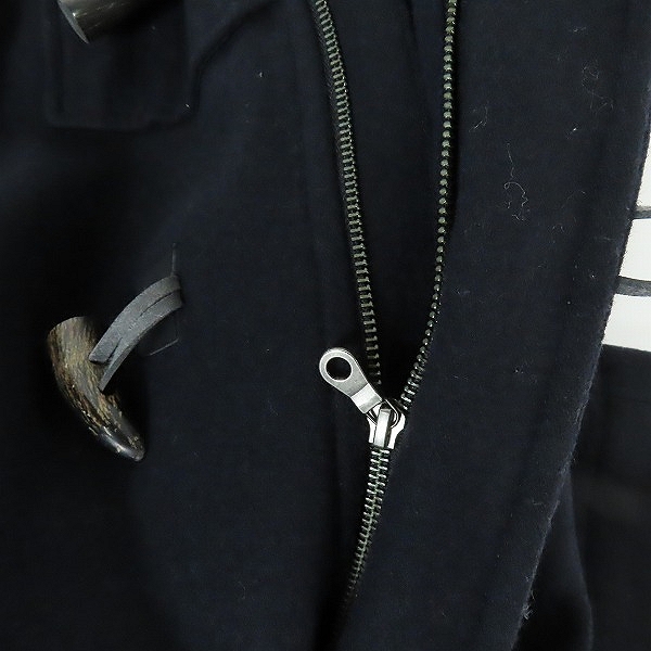 実際に弊社で買取させて頂いたBARNEYS NEW YORK/バーニーズニューヨーク ジップ ウールダッフルコート XLの画像 5枚目