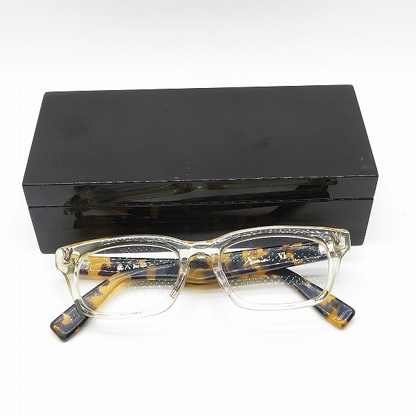 実際に弊社で買取させて頂いた(1)泰八郎謹製/タイハチロウキンセイ PREMIERE Ⅵ/プレミア6 手造 眼鏡/メガネフレーム/アイウェアの画像 9枚目