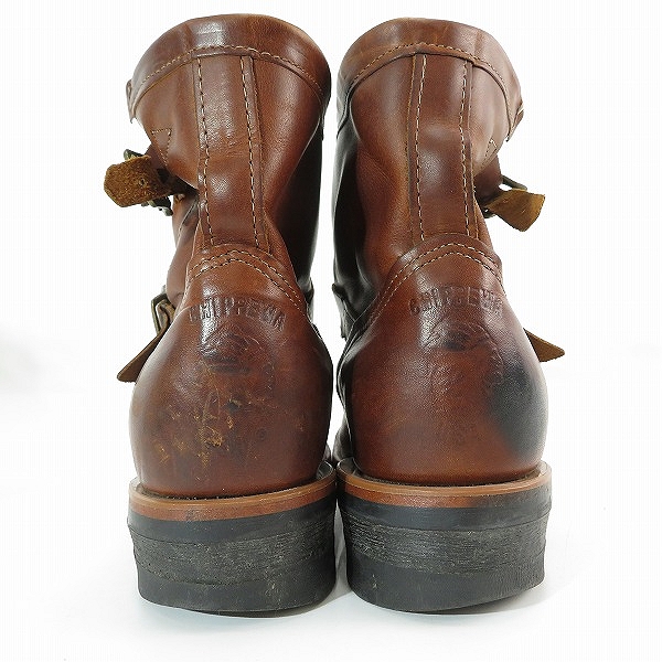 実際に弊社で買取させて頂いたCHIPPEWA/チペワ  レザー ショート エンジニアブーツ 91065/10Eの画像 1枚目