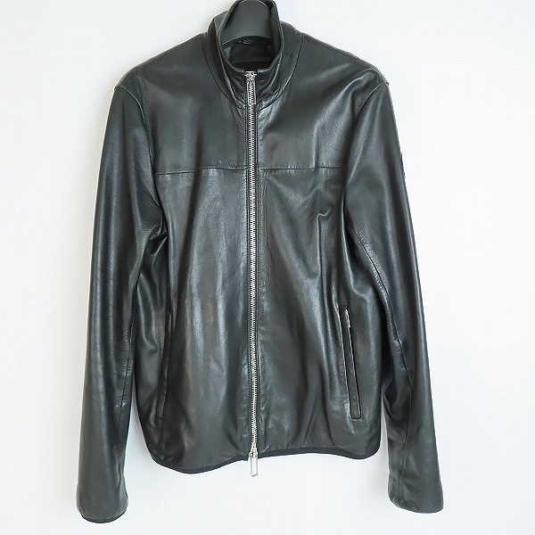 実際に弊社で買取させて頂いたEMPORIO ARMANI/エンポリオアルマーニ レザージャケット 3Y1B96 1LAGZ/S