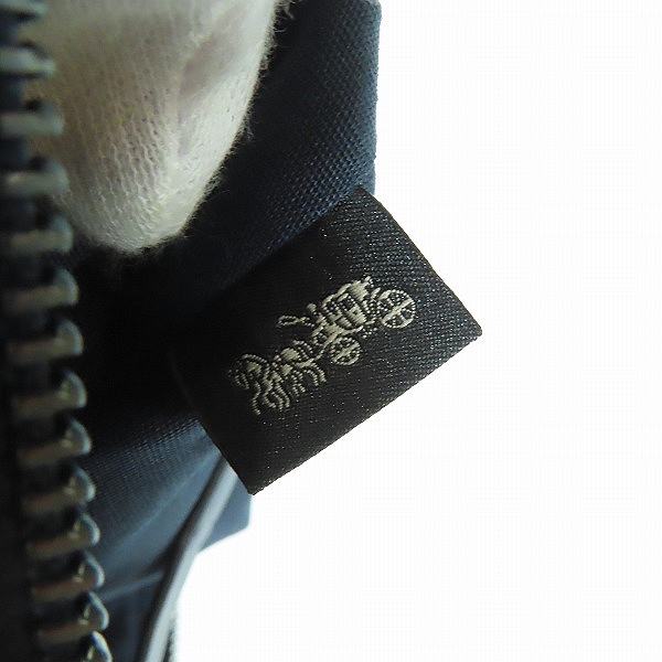 実際に弊社で買取させて頂いたCOACH/コーチ キャンバス クラッチバッグ C7948Gの画像 5枚目