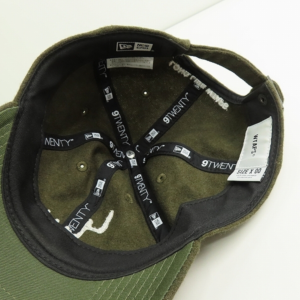 実際に弊社で買取させて頂いたWTAPS×NEW ERA/ダブルタップス×ニューエラ 22AW 9TWENTY FLANNEL CAPの画像 4枚目
