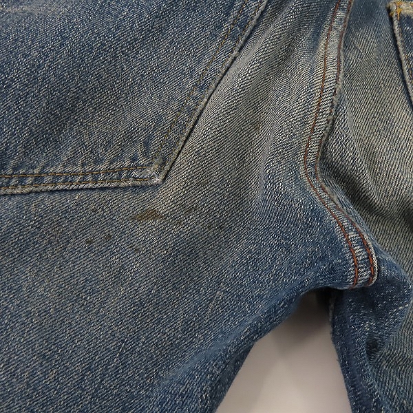 実際に弊社で買取させて頂いたUNDERCOVERISM/アンダーカバーイズム 12SS openstrings期 サーマル ドッキング ひざホール コンビ スリム セルビッチデニム/I4503-2/2の画像 8枚目