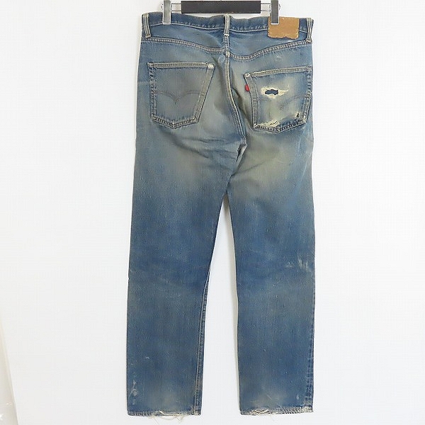 実際に弊社で買取させて頂いたLEVI'S/リーバイス 501 66前期 刻印6 スモールe 不均等V デニムパンツ /36の画像 1枚目