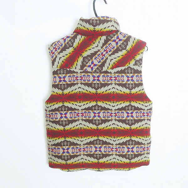 実際に弊社で買取させて頂いたPENDLETON/ペンドルトン ネイティブ柄 ダウンベスト/Mの画像 1枚目