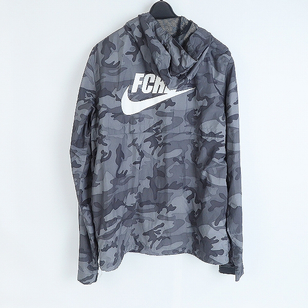 実際に弊社で買取させて頂いたF.C.Real Bristol/エフシー レアルブリストル×NIKE/ナイキ ポリエステルジャケット/ブルゾン 396327-010/Mの画像 1枚目
