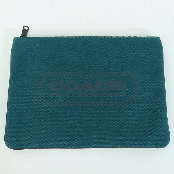 実際に弊社で買取させて頂いたCOACH/コーチ キャンバス クラッチバッグ C7948G