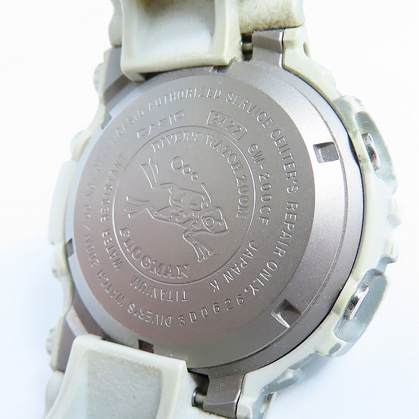 実際に弊社で買取させて頂いたG-SHOCK/G-ショック ブラジリアンフロッグマン 迷彩/GW-200CF-7JFの画像 3枚目
