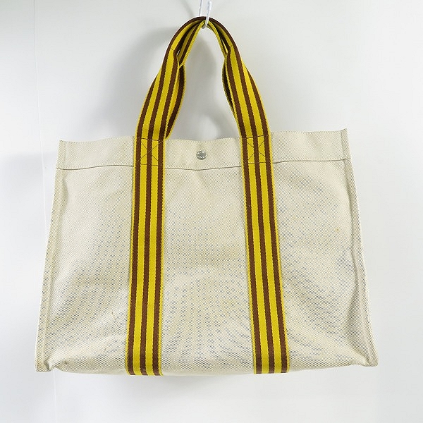 実際に弊社で買取させて頂いたHERMES/エルメス ボラボラ キャンパス トートバッグ の画像 1枚目