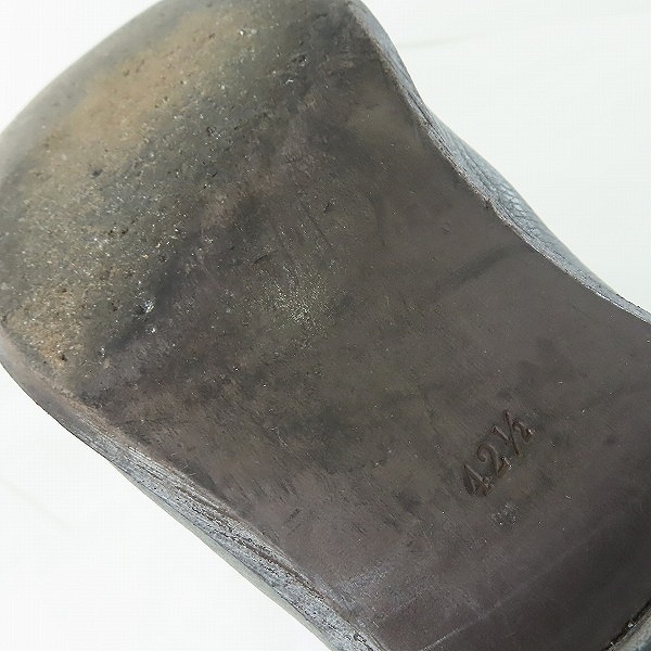 実際に弊社で買取させて頂いたKAZUYUKI KUMAGAI ATTACHMENT/カズユキクマガイ アタッチメント サイドジップブーツ/42.5の画像 5枚目