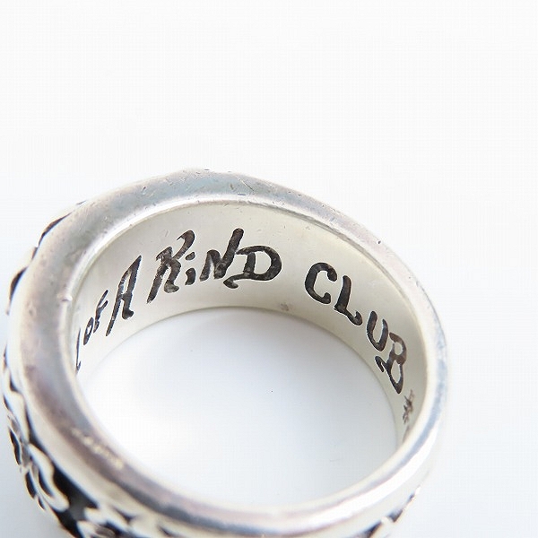 実際に弊社で買取させて頂いたBWL/ビルウォールレザー One-of-a-Kind Club リング 21-22号の画像 6枚目