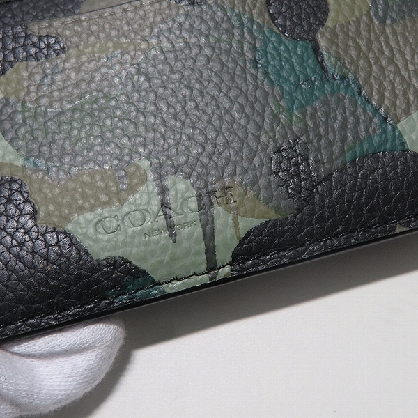 実際に弊社で買取させて頂いたCOACH/コーチ カモフラ コインケース/カードケースの画像 6枚目