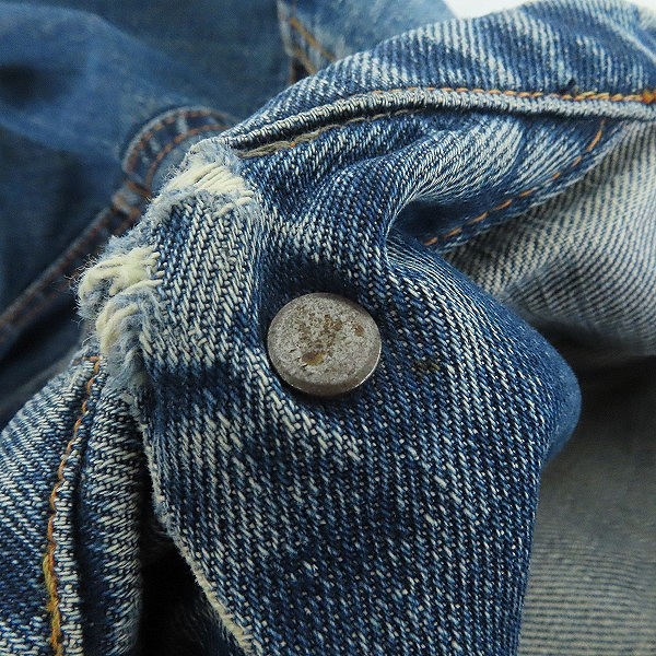 実際に弊社で買取させて頂いたLevi's/リーバイス 60s BIGE ビッグE 70505  デニムジャケットの画像 8枚目