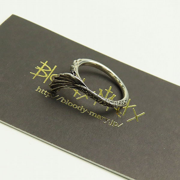 実際に弊社で買取させて頂いた【ギャラ付き】Bloody Mary/ブラッディマリー ロータスヘッドリング 17号