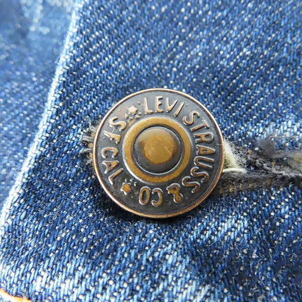 実際に弊社で買取させて頂いたLevi's/リーバイス VINTAGE CLOTHING 4TH タイプトラッカージャケット 70505-0075/36の画像 5枚目