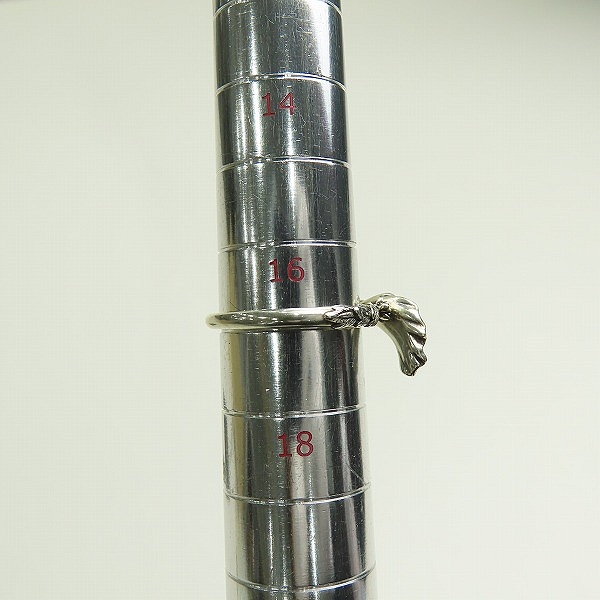 実際に弊社で買取させて頂いた【ギャラ付き】Bloody Mary/ブラッディマリー ロータスヘッドリング 17号の画像 7枚目