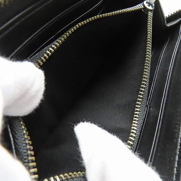 実際に弊社で買取させて頂いたCOACH/コーチ シグネチャー ラウンドジップウォレット/長財布の画像 4枚目