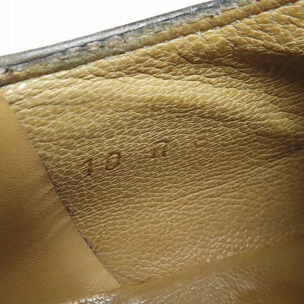 実際に弊社で買取させて頂いたParaboot/パラブーツ AVIGNON/アヴィニョン レザーシューズ ブラックの画像 5枚目