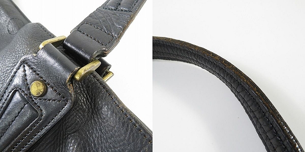 実際に弊社で買取させて頂いたmaster-piece/マスターピース Gloss/グロス レザートートバッグ 01643の画像 8枚目