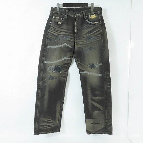 実際に弊社で買取させて頂いたNEIGHBORHOOD/ネイバーフッド SAVAGE LEVEL-4 ダメージ 加工 デニムパンツ/ジーンズ DCNH-PT-07/S