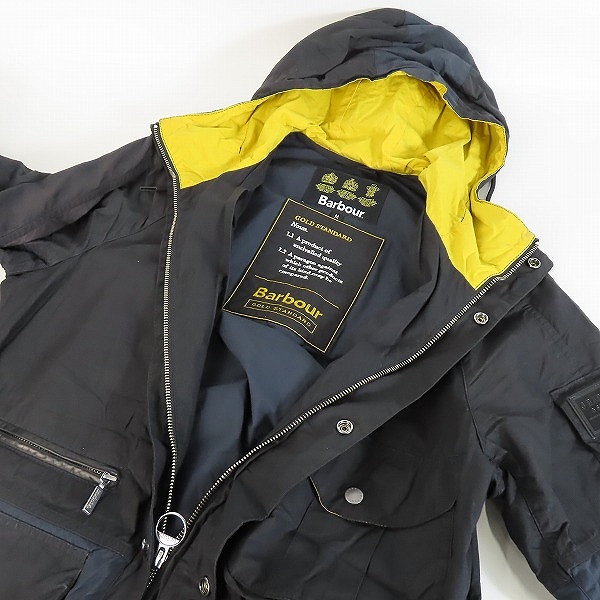 実際に弊社で買取させて頂いたBarbour/バブアー フーデッド ジャケット MCA0768/Mの画像 7枚目