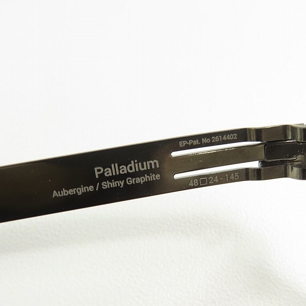 実際に弊社で買取させて頂いたic!berlin/アイシーベルリン Palladium 眼鏡/メガネフレームの画像 6枚目