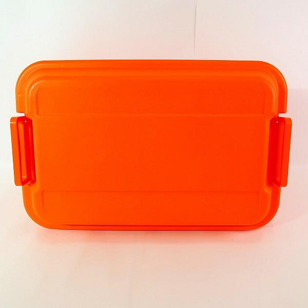 実際に弊社で買取させて頂いたBEAMS/ビームス トランクカーゴ 50l コンテナボックス オレンジの画像 3枚目