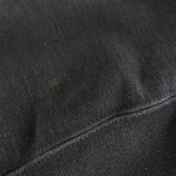 実際に弊社で買取させて頂いたAURALEE/オーラリー SUPER MILLED SWEAT P/O スウェット ブラック A9AP02SM/5の画像 6枚目